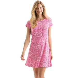 EUC Vineyard Vines Sand Dollar Swing Dress